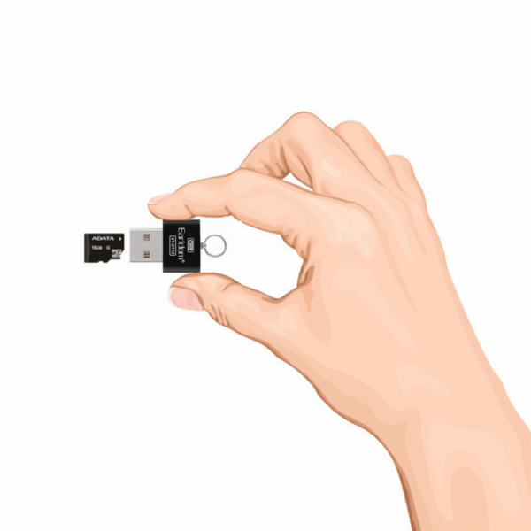 Earldom® USB To Card Reader SD TF- Black - Image 2