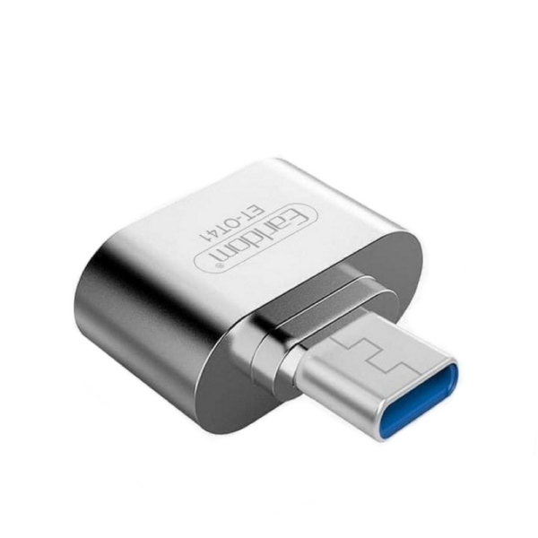 Earldom® OTG Type C to Female USB 3.0  Mini Adapter- Silver