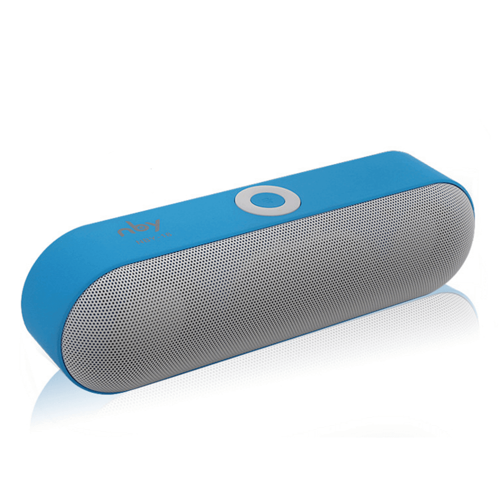 NBY® 18 mini bluetooth speaker portable wireless speaker sound system 3D- Blue