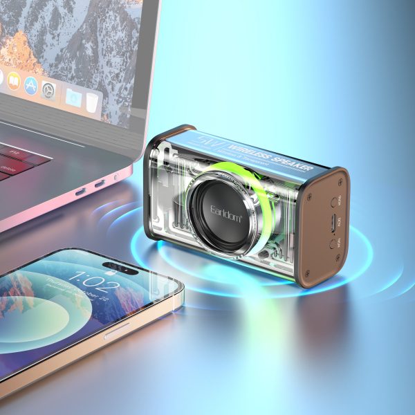 Earldom® A31 RGB Light Bluetooth 5.1 Wireless Speaker - Image 2