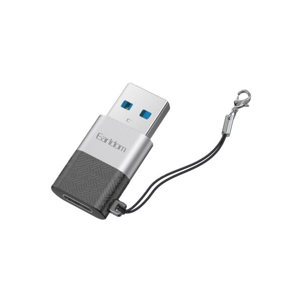 Earldom® USB-A 3.0 to Type-C female adapter- Silver