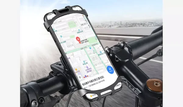 Earldom® Bicycle Motorcycle Phone Holder 360° Rotatable Adjustable- Black - Image 5