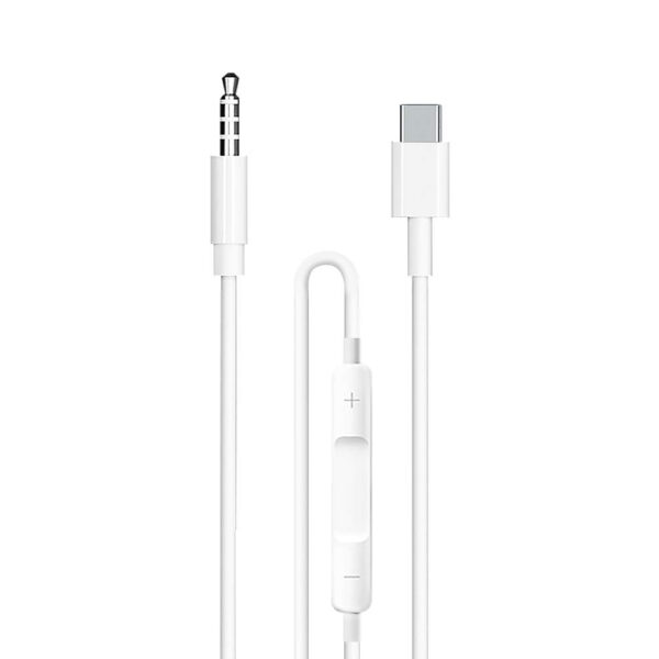 Earldom® AUX41 Type-C to Aux 3.5mm jack cable 1M- White