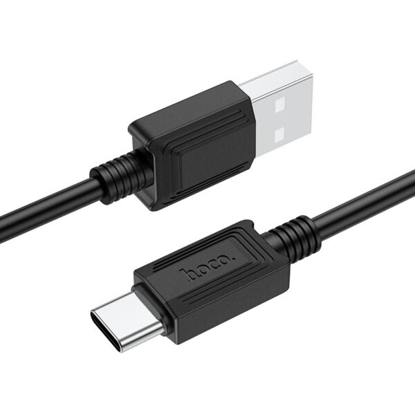 • Hoco® Cable USB to Type-C X73 3A Charging Data sync 1M- Black