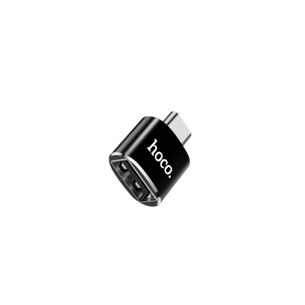 Hoco® Adapter Type-C to USB «UA5» charging data transfer- Black