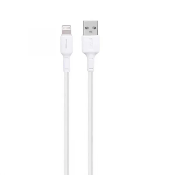 Earldom® LED Cable USB to Lightning 5A Charging Data sync 1M- White