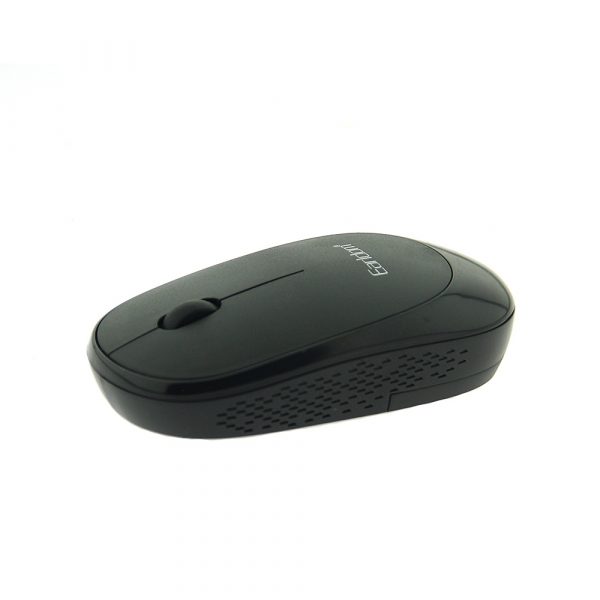 Earldom® Wireless Optical 3 Button USB 1600dpi Mouse- Black