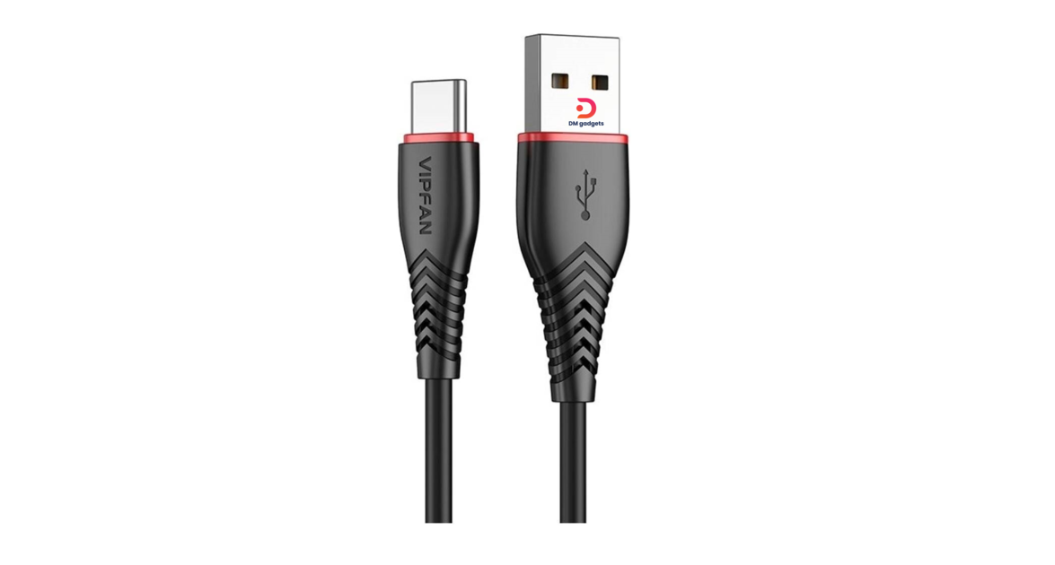 Vfan® racing x05 usb to usbc cable Black