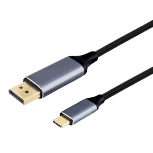 Andowl®USB 2.0 Cable USB-C male – DisplayPort male Μαύρο 2m (Q-HD614)