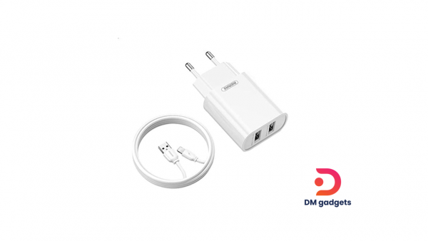 REMAX®  RP-U35 Jane Series 2.1A 2USB Charger Set RP-U35 (Charger 2xUSB + cable USB to Type C)