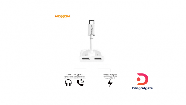 Moxom® MX-AX20 - Adapter USB-C To USB-C – White