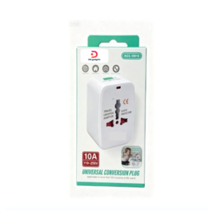 Likeide®KOS-10010 Universal Travel Conversion Plug – White