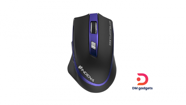 INDENA® G-530 Rechargeable 2.4GHz Wireless Optical Mouse -Blue