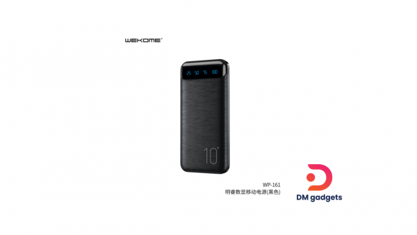 WEKOME® WP-161 Power Bank 10,000 - black