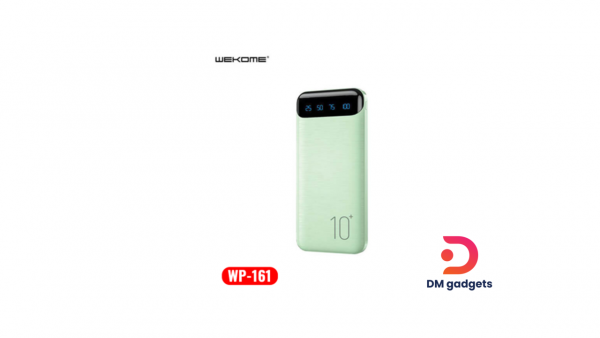 WEKOME® WP-161 Power Bank 10,000– Light Green