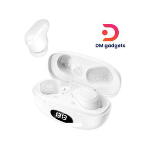 XO® X19 Ark Digital Display TWS Bluetooth Earbuds – White