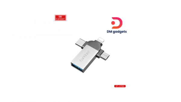 Earldom®OT93 (OTG+USB) To iPhone/micro/Type-C Adapter