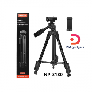 Neepho® NP-3180 Professional Tripod Portable Adjustable Multi Level Aluminum Alloy Phone Tripod Stand