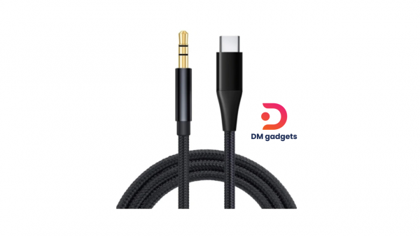 Technovo® TN-M011 AUX Cable Type-C to 3.5mm Jack male -1m Black