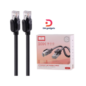 Earldom®ET-NW1 Cat 8 High Performance High Speed LAN Network Cable 40 Gbps (20M)- Black