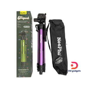NeePho®NP-690  Professional Camera Tripod Stand For DSLR(Pink, Supports Up to 2 kg)