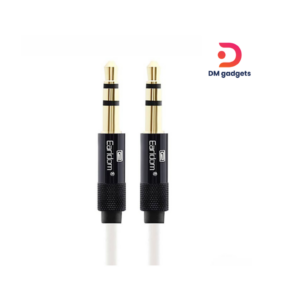 Earldom®ET-AUX10 Audio Aux Cable 2m For Car-Sound Box-Phone-Laptop – Black