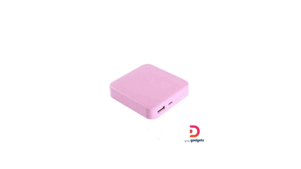 Treqa®TR-953 Power Bank 6000Mah Quick Charge-Pink