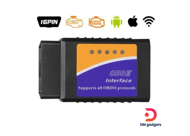 ELM® ELM327 OBD2 Bluetooth Diagnostic Adapter for Android/Windows -Black