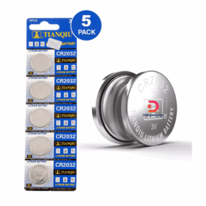 CR2032 3V Super lithium high energy button battery Set of 5