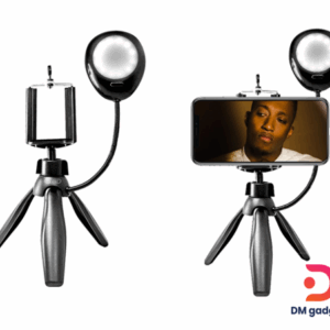 Earldom®ET-ZP15 Mini tripod Universal, With light-Black