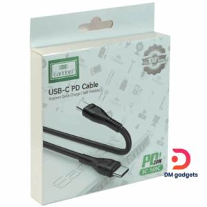Earldom® EC-165C 30W  PD Usb-C To USB-C 1m -Black