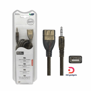 SGL®16S01 USB A female/Jack 3.5mm male – 1.5m -White
