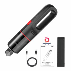 Carsun®C3089-1 Car Vacuum Cleaner with 65W Power, 12V Voltage, with Cable -Black