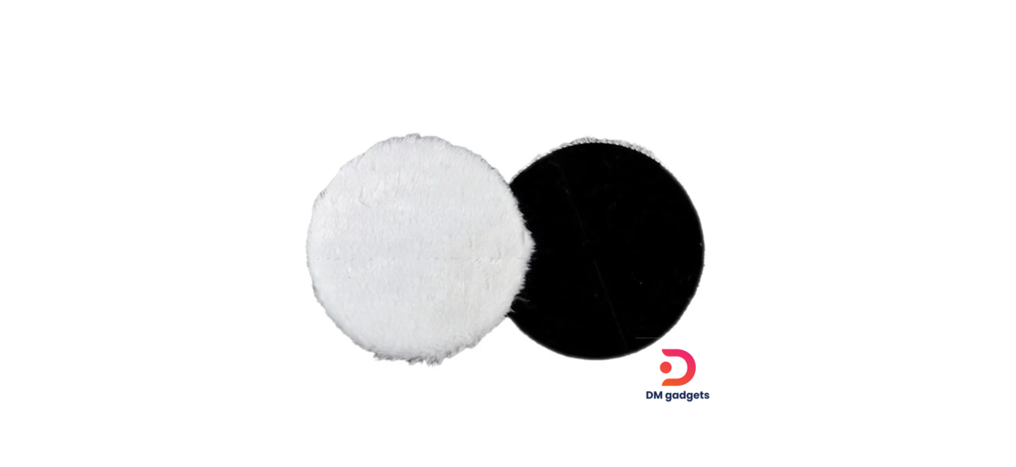 DM®Sponge for polishing car 12cm- Σφουγγάρι Γυαλίσματος Αυτοκινήτου -White