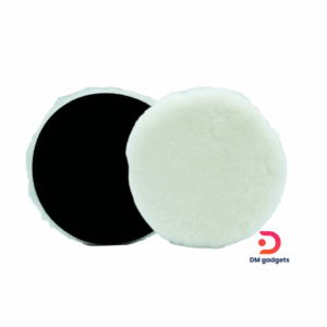 DM®Car cleaning wool pad- Σφουγγαράκι για καθαρισμό αυτοκινήτου 18cm-White