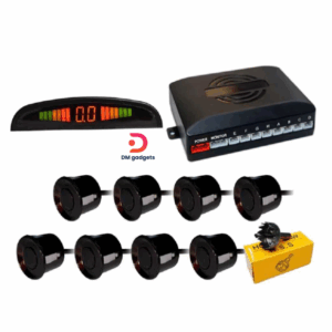 DM®2181 Parking Sensors 8pcs – Only Screen – Black