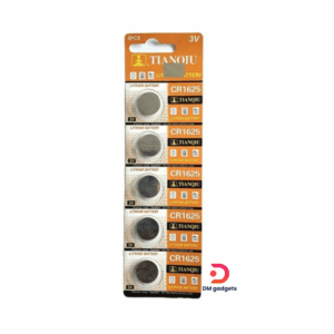 TIANQIU®Batteries lithium – CR1625 – 3V – 5pcs