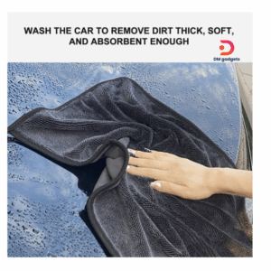 Carfans®CF12107 Car Wash Towels 40x40cm-Grey