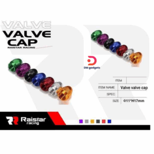 Raistar®Racing Tire Valve 4xCaps-set-R-Z17102-4U-140519 -Blue