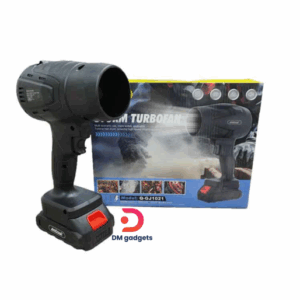 Andowl®Q-GJ1021 Cordless Rechargeable Blower with 2 21V Batteries – Storm Turbofan - Black