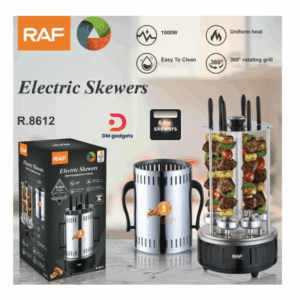 RAF®R.8612 Electric Vertical Grill 1000W 6pcs – Electric Skewers