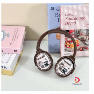 KT-300A®LABUBU Bluetooth Wireless Gaming Earphone Headset with HiFi Stereo Sound and Cute Aesthetic Design