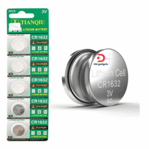 TIANQIU®CR1632 BATTERIES 3V Set of 5 PCS