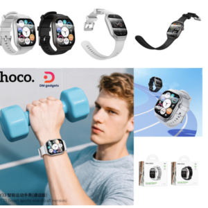 Hoco® Y33 Curved Screen Smart Sports Watch 2.01-inch - Silver