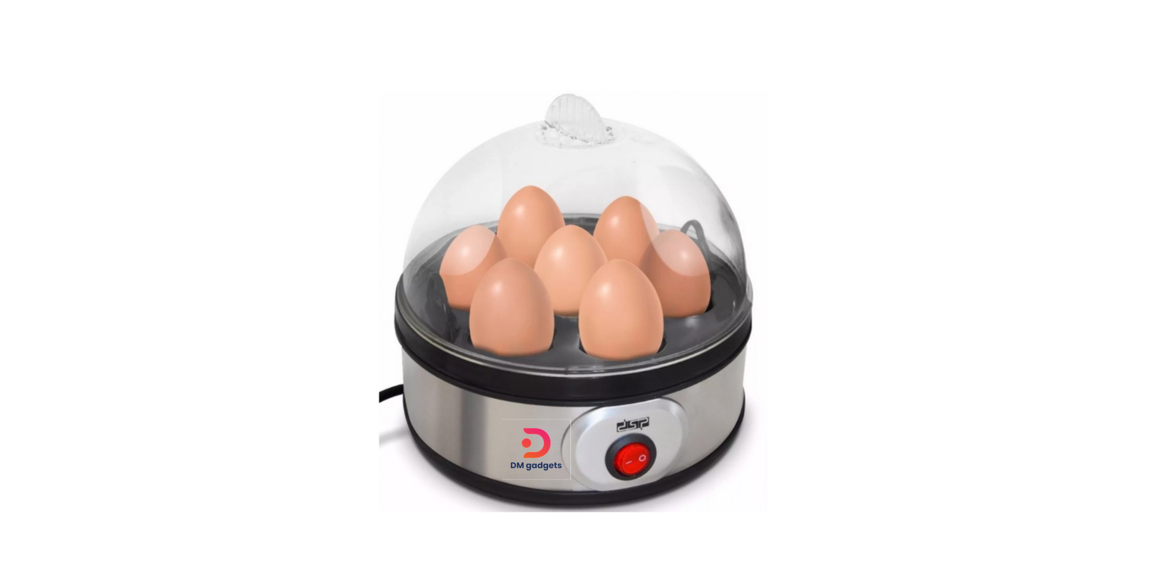 DSP®KA5001 2-in-1 350W 7-cup Egg Boiler with hob Silver-Black