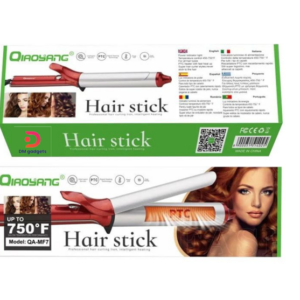 QIAOYANG® QA-MF7 Electric Curling Iron 450-750°F – Hair Stick Silver-Red