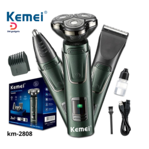 Kemei® KM2808 3 in 1 Rechargeable Multifunctional Shaver