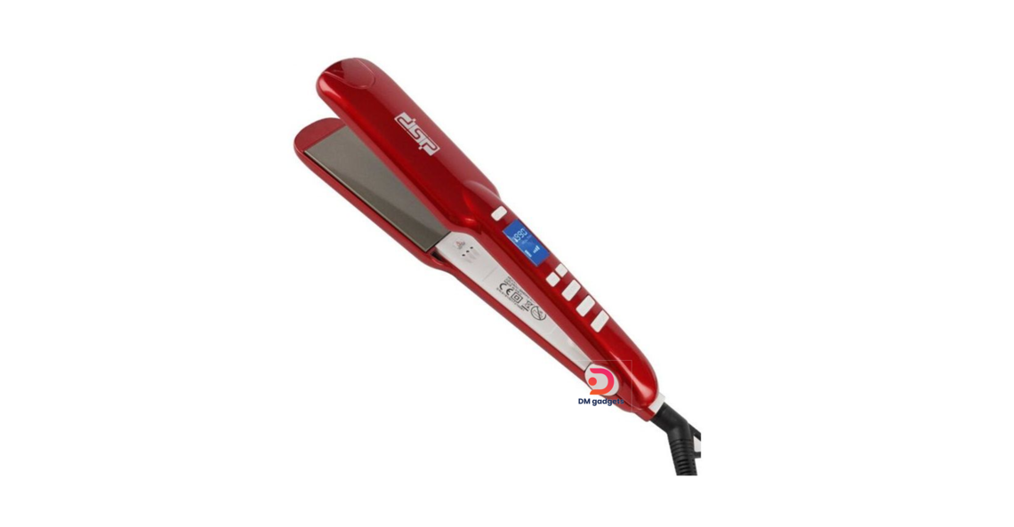 DSP®10017 Professional Hair Straightener Keratin Protect - Red