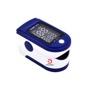 LK87® Pulse Oximeter Finger Clip with LED Display White-Blue