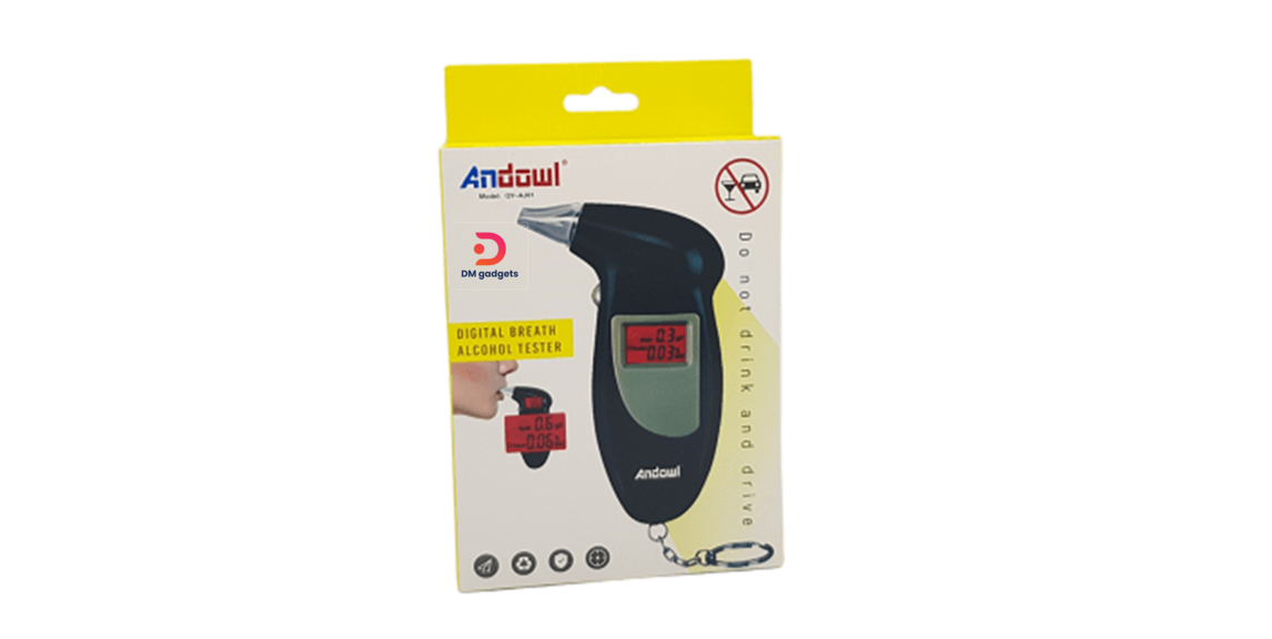 Andowl® QY-AJ01 Digital Alcohol Meter - Black